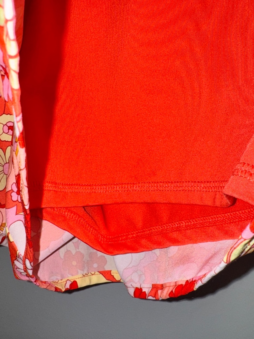 NWOT Avia Active Running Shorts Groovy Bloom Interior Shorts Size XXL - Picture 3 of 7